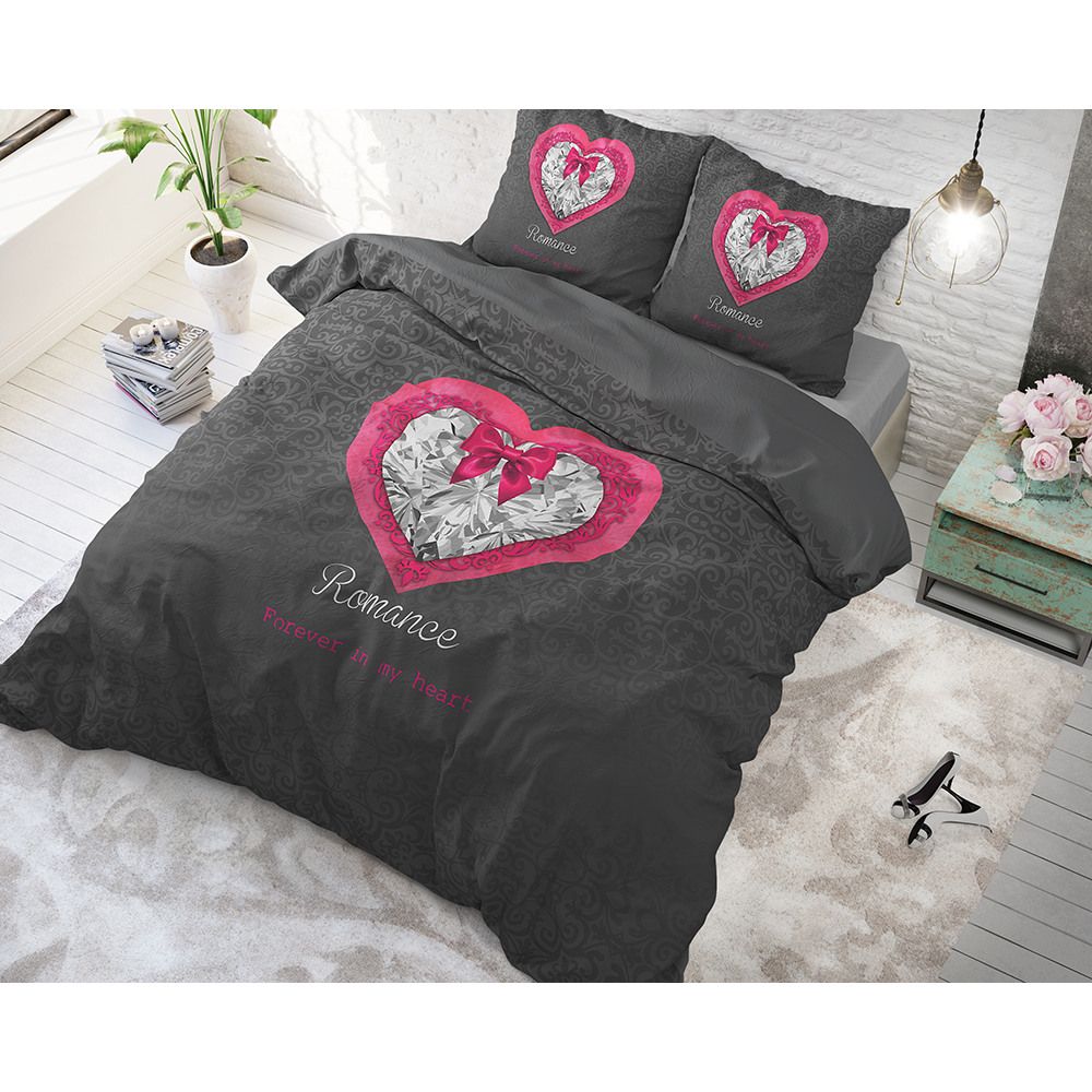 Bavlněné povlečení 140x220 cm Romance Heart