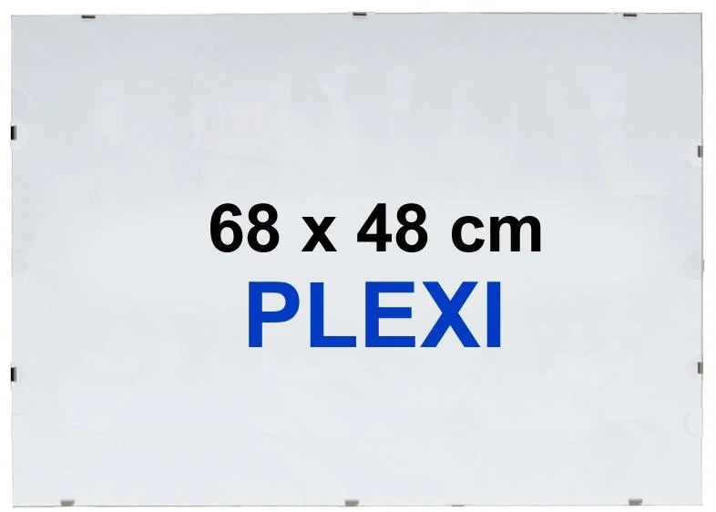 BFHM Rám na puzzle Euroclip 68x48 cm – plexisklo (kliprám)