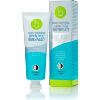 BĚLICÍ MULTIFUNKČNÍ ZUBNÍ PASTA BECONFIDENT KOKOS & MÁTA 75ML