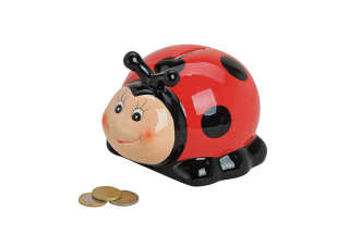 Keramická pokladnička Beruška