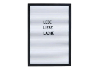 Deska na vzkazy, 133 písmen